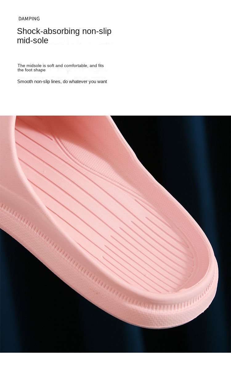 Soft soled summer slippers