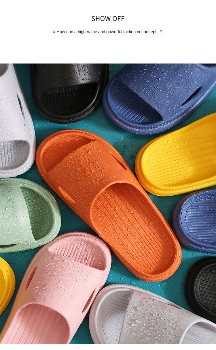 Soft soled summer slippers
