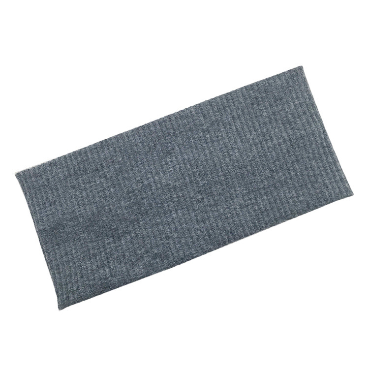Solid color knitted headband