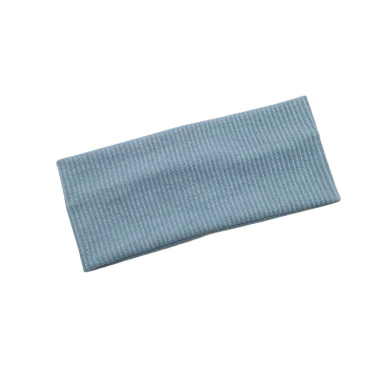 Solid color knitted headband