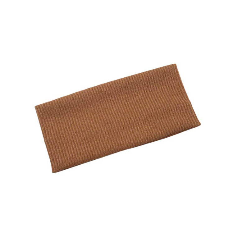 Solid color knitted headband