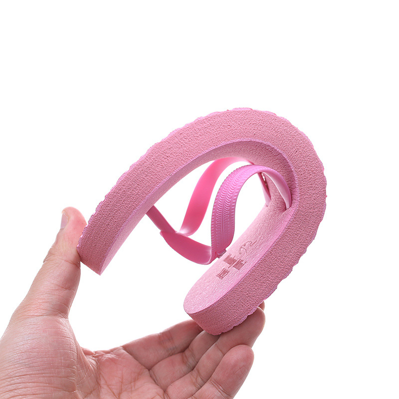 Solid color summer slippers