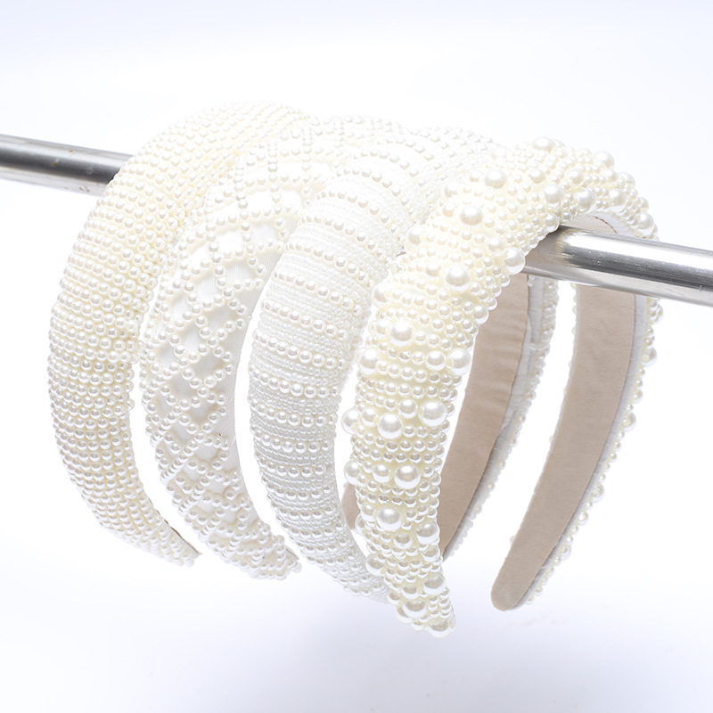 Sponge pearl flower sweet headdress