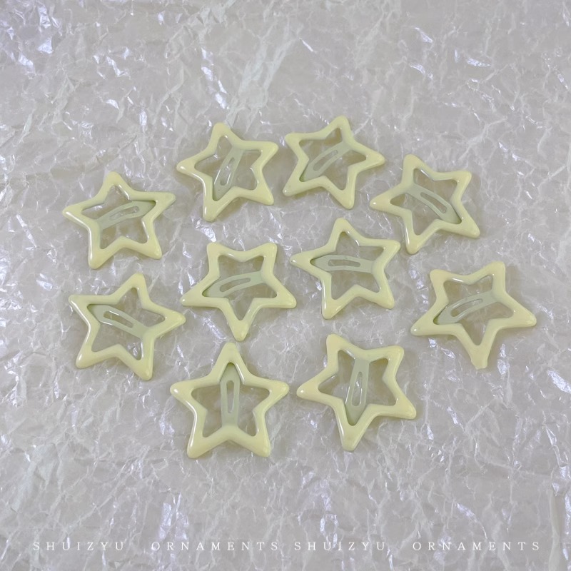 Star hairpin Children’s hair accessories Baby five-pointed star hairpin