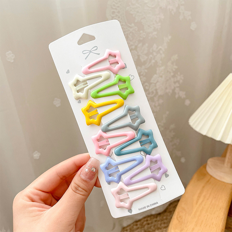 Star hairpin Children’s hair accessories Baby five-pointed star hairpin