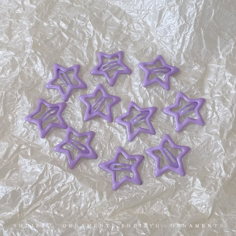 Star hairpin Children’s hair accessories Baby five-pointed star hairpin