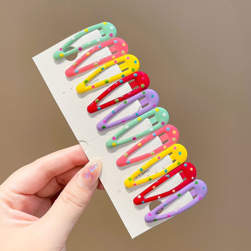 Star hairpin Children’s hair accessories Baby five-pointed star hairpin