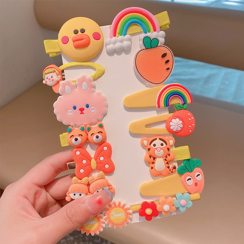 Strawberry Bear bobby pin for kids