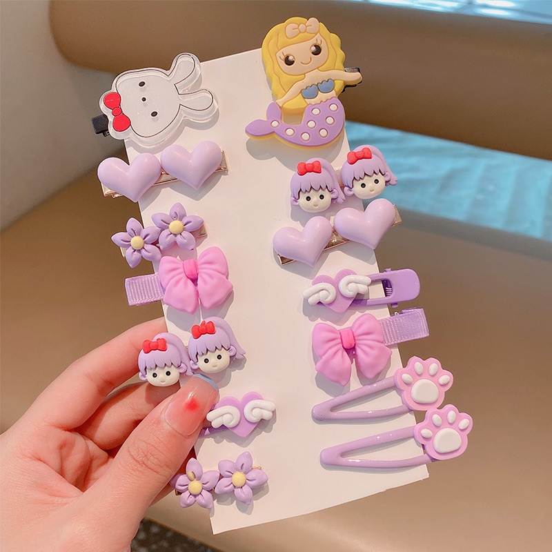 Strawberry Bear bobby pin for kids