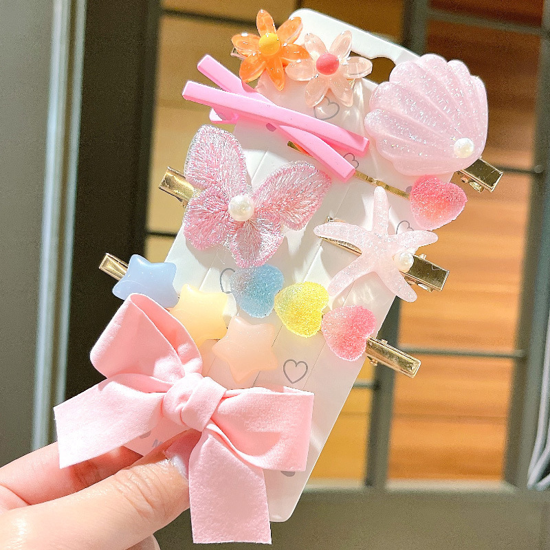 Strawberry Bear bobby pin for kids