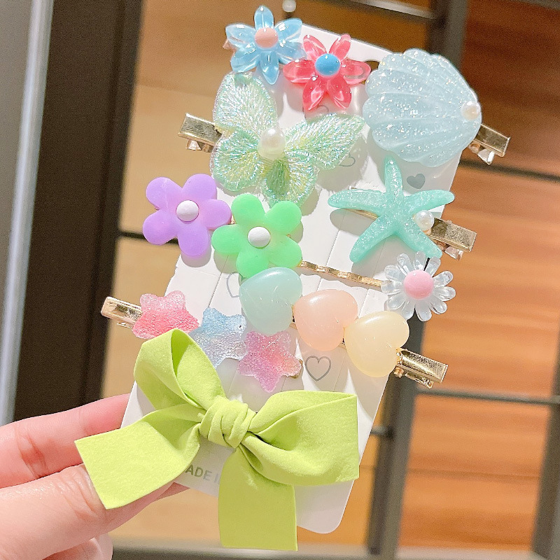 Strawberry Bear bobby pin for kids