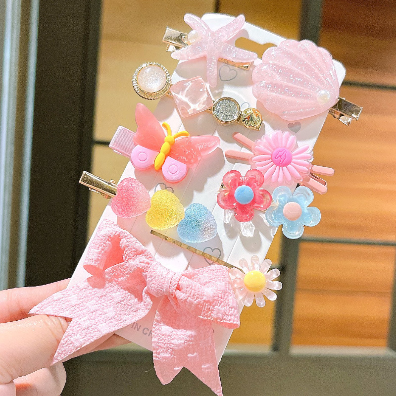 Strawberry Bear bobby pin for kids