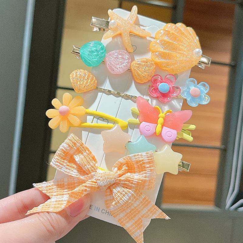 Strawberry Bear bobby pin for kids