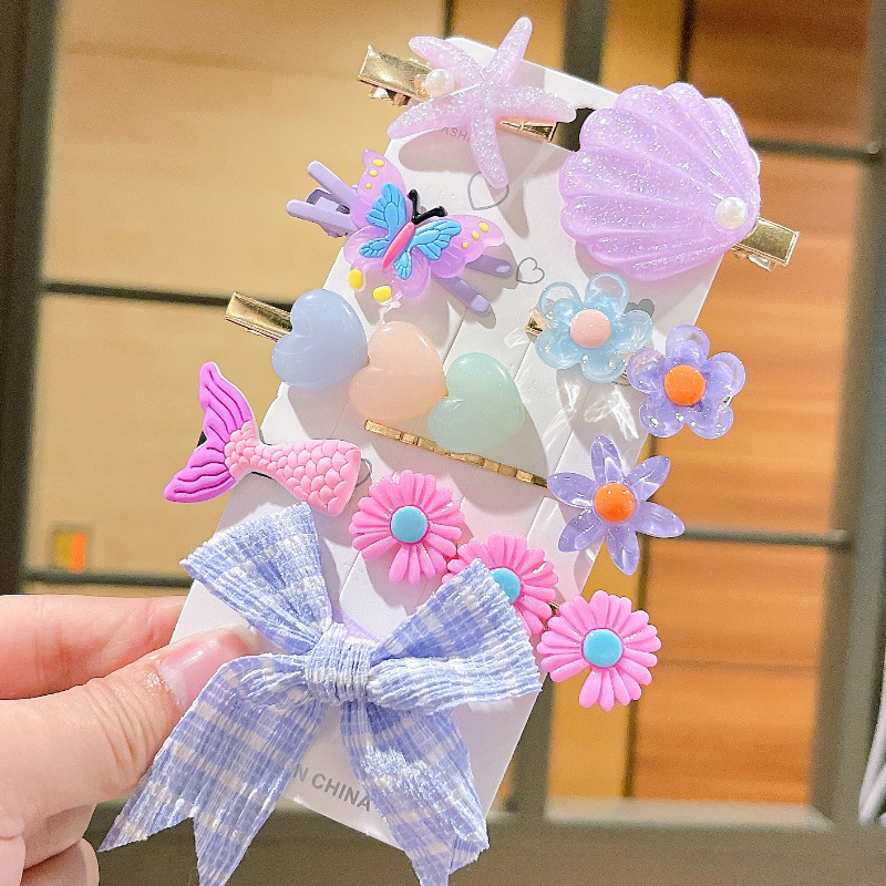 Strawberry Bear bobby pin for kids