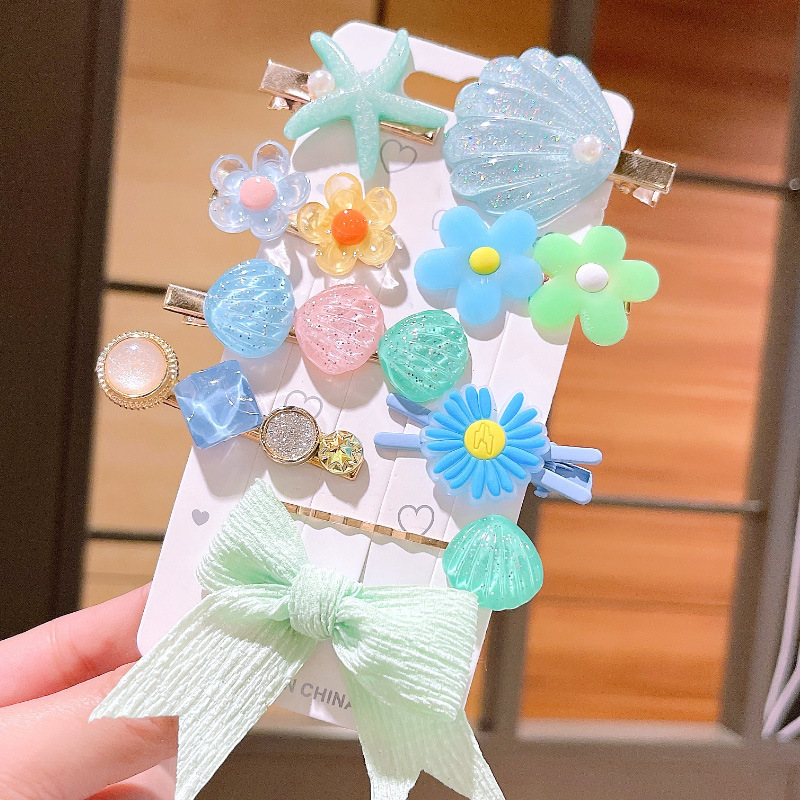 Strawberry Bear bobby pin for kids