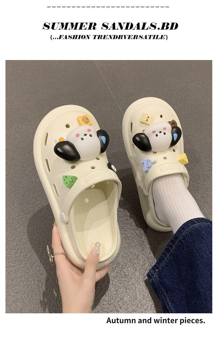 Suckling puppy Crocs