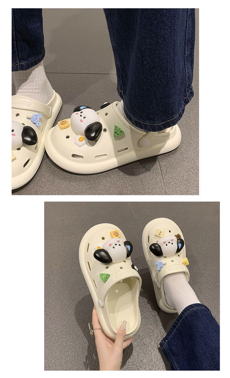 Suckling puppy Crocs