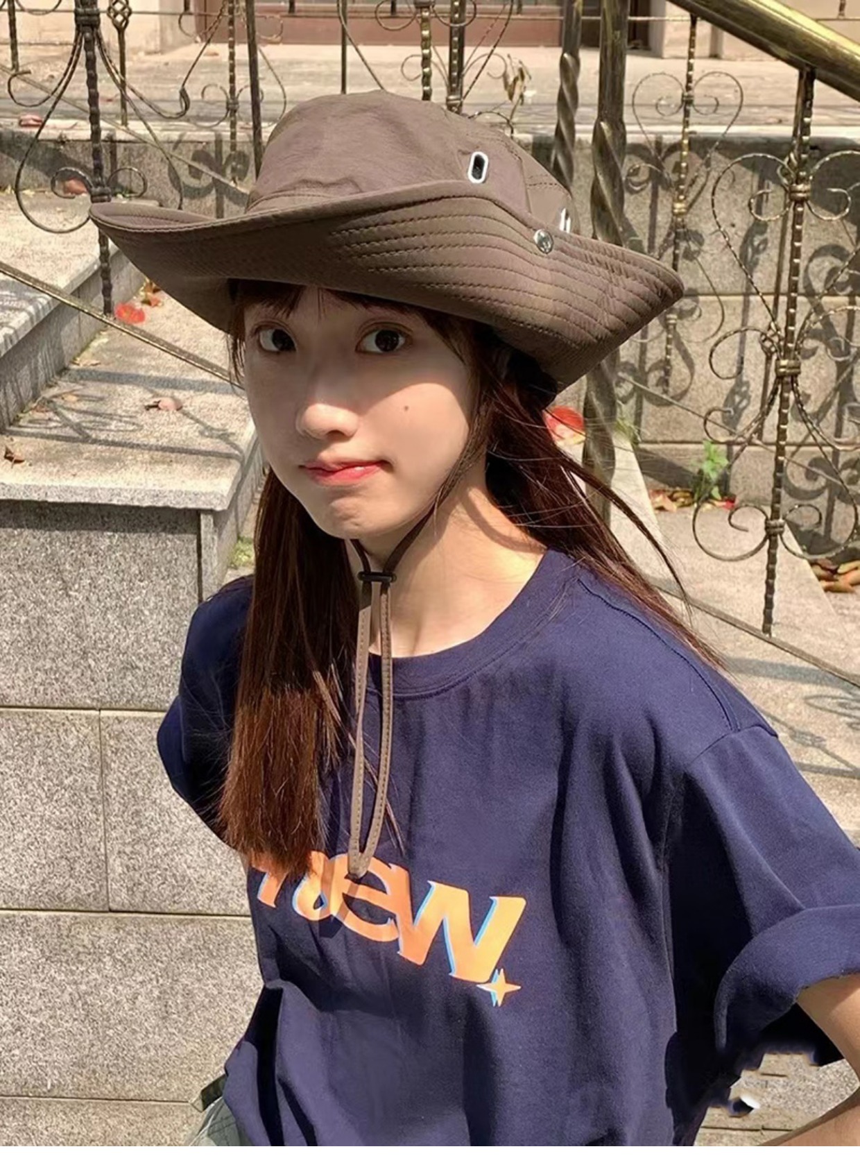 Summer fisherman hat outdoor hiking visor