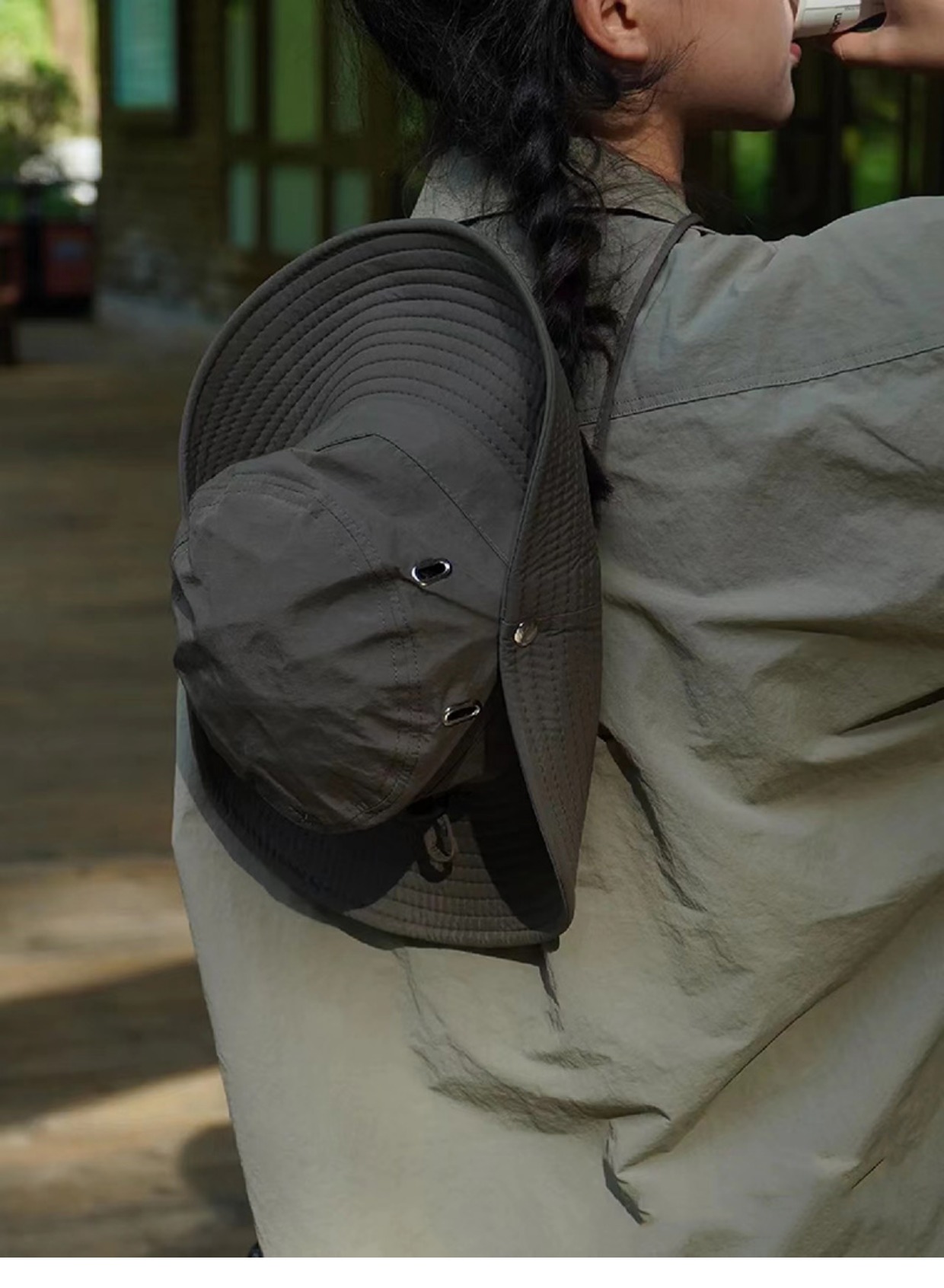 Summer fisherman hat outdoor hiking visor