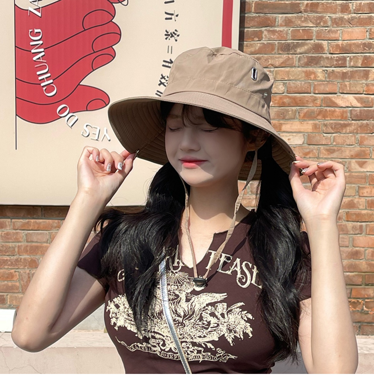 Summer fisherman hat outdoor hiking visor