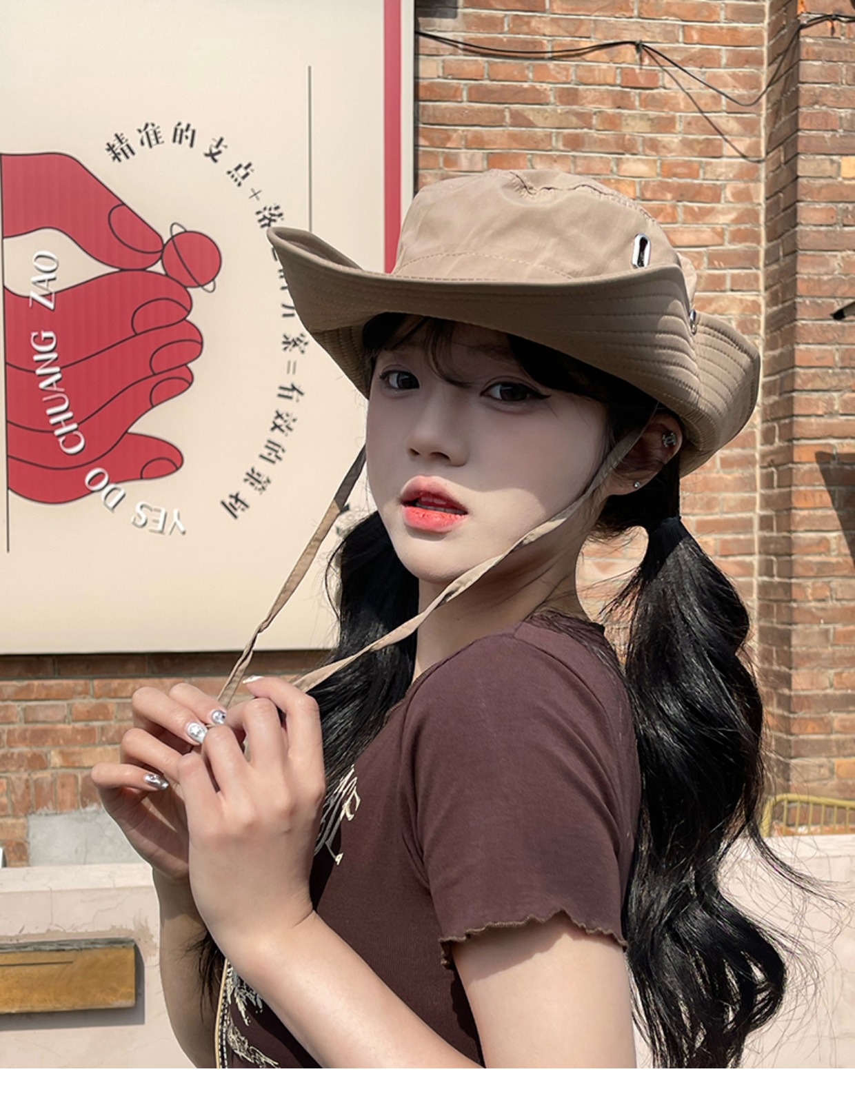 Summer fisherman hat outdoor hiking visor