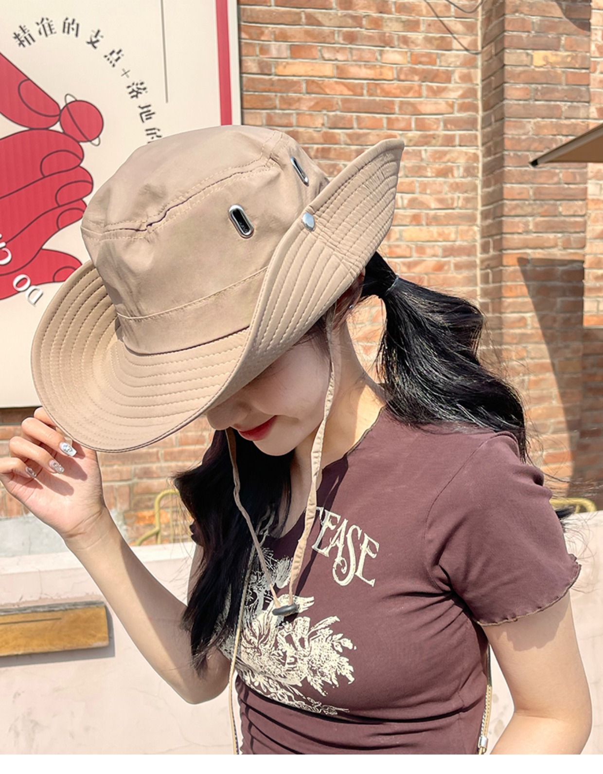 Summer fisherman hat outdoor hiking visor