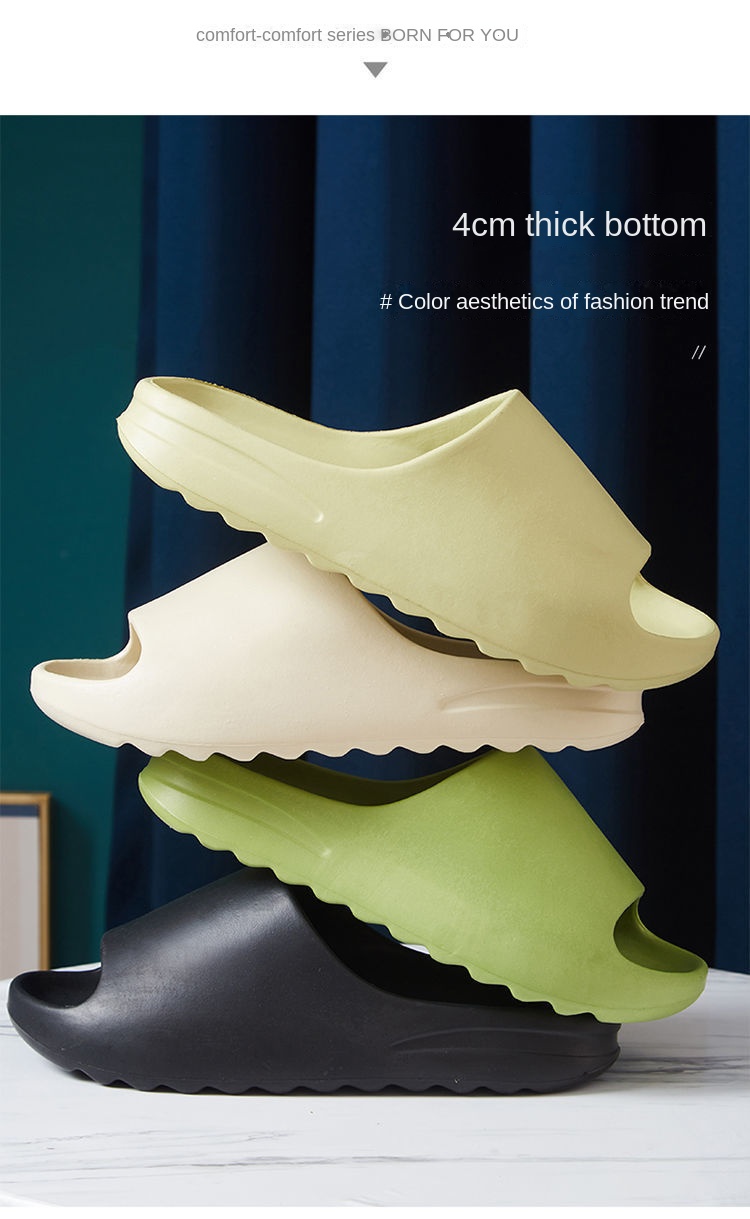 Summer indoor couple slippers