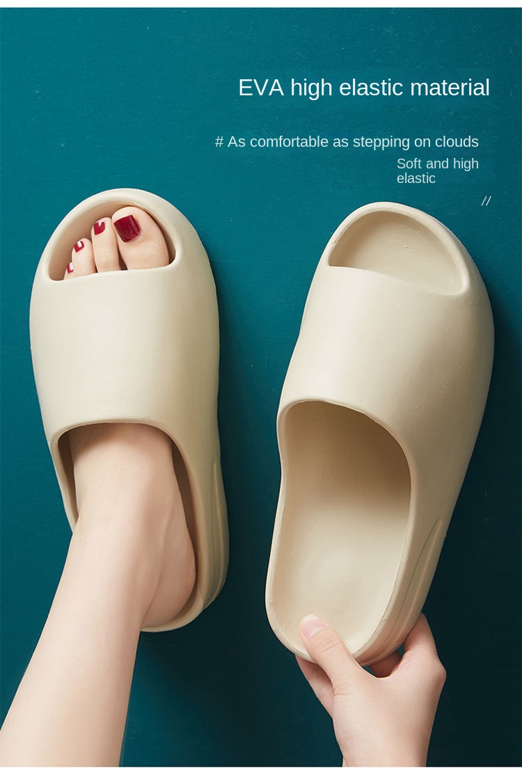 Summer indoor couple slippers