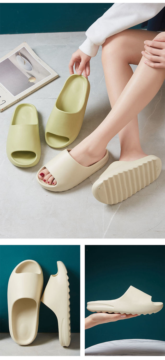 Summer indoor couple slippers