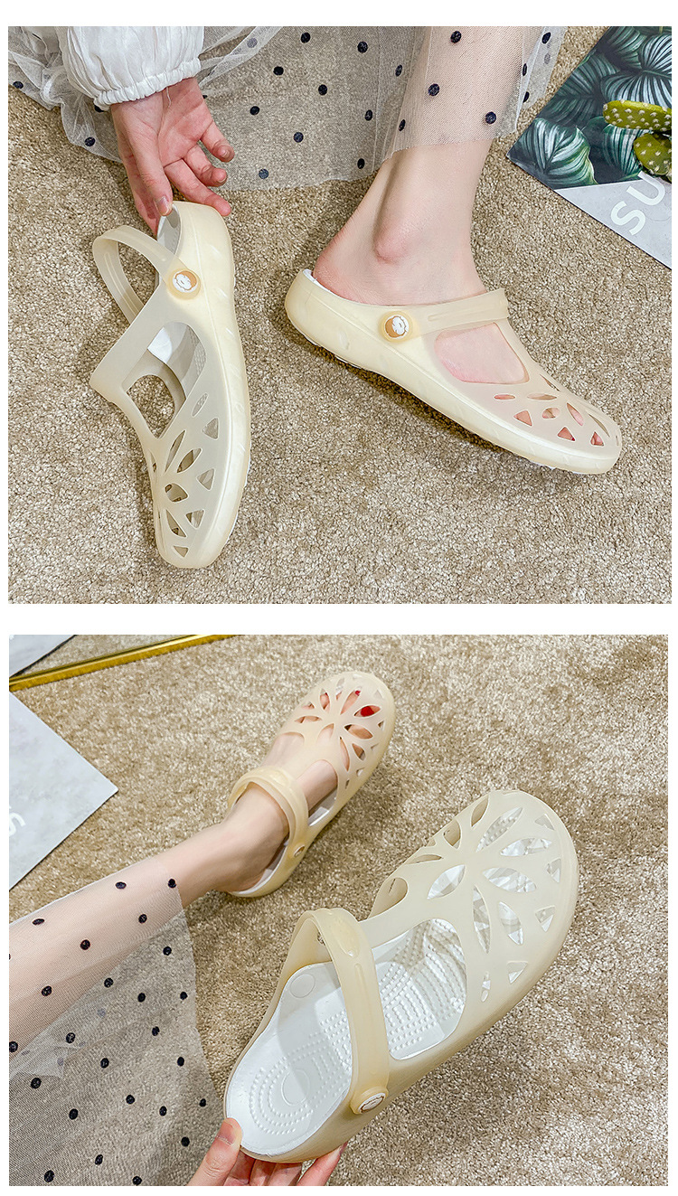 Summer jelly Crocs