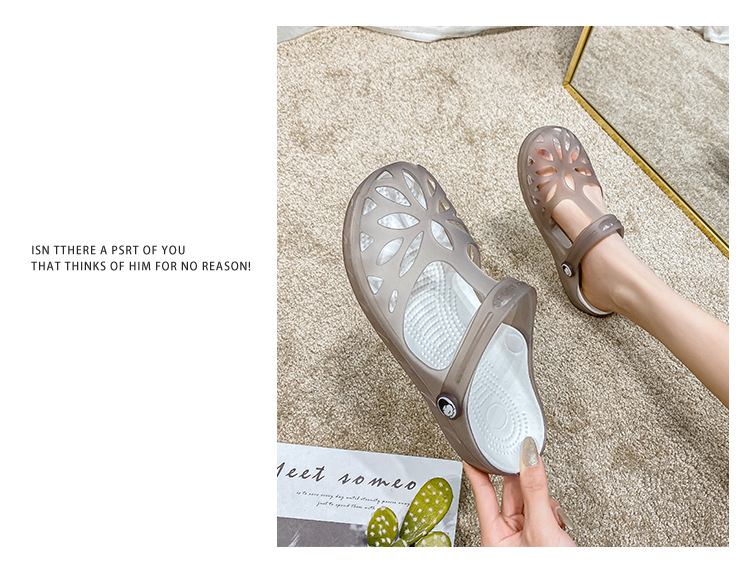 Summer jelly Crocs