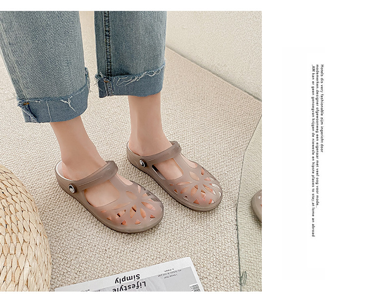 Summer jelly Crocs