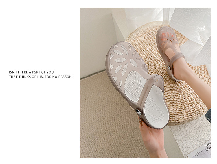 Summer jelly Crocs