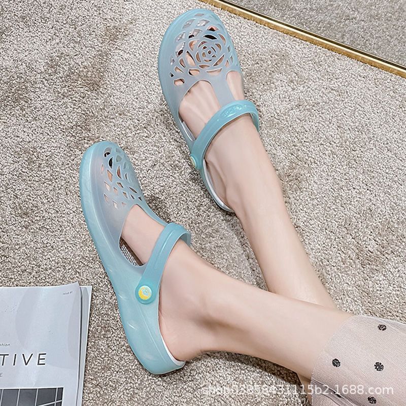 Summer jelly Crocs