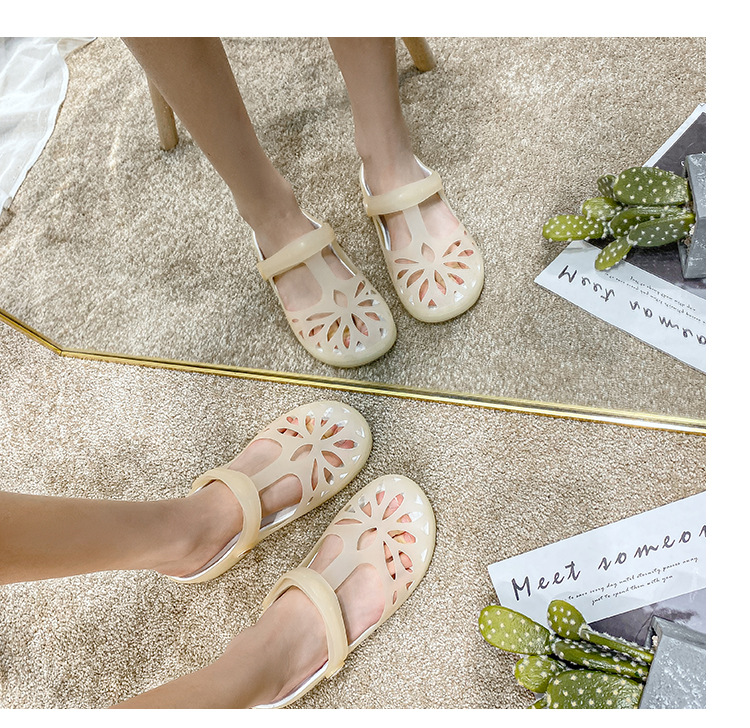 Summer jelly Crocs