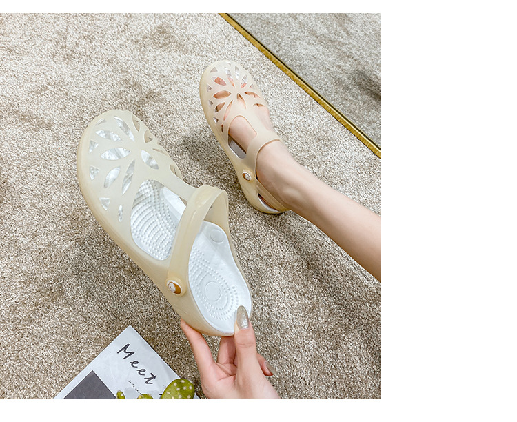 Summer jelly Crocs