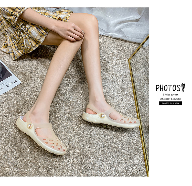 Summer jelly Crocs