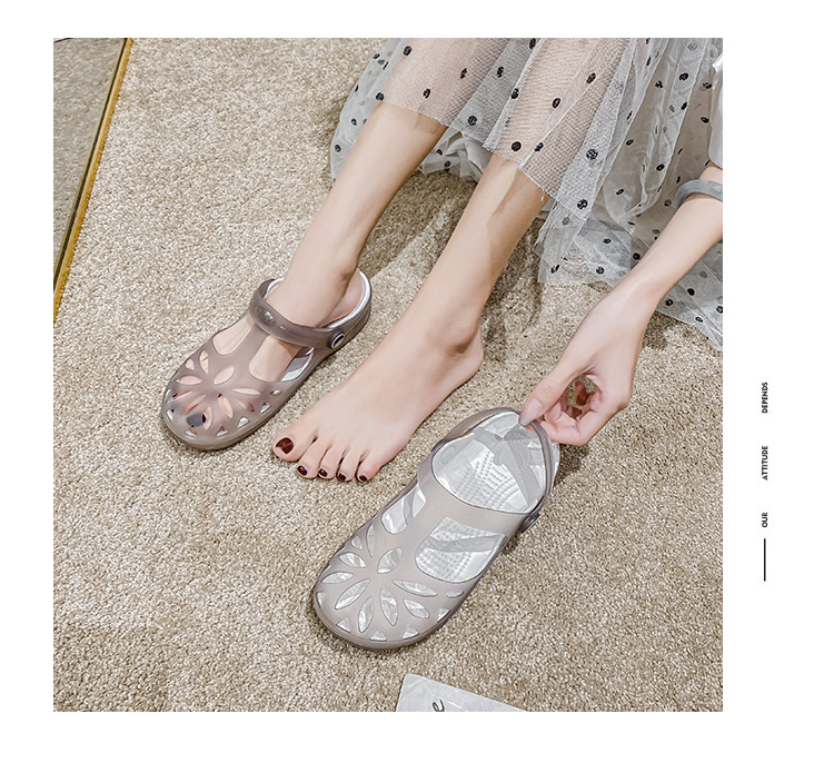 Summer jelly Crocs