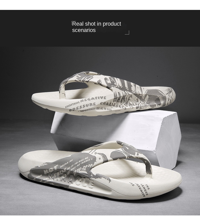 Summer men’s flip-flops