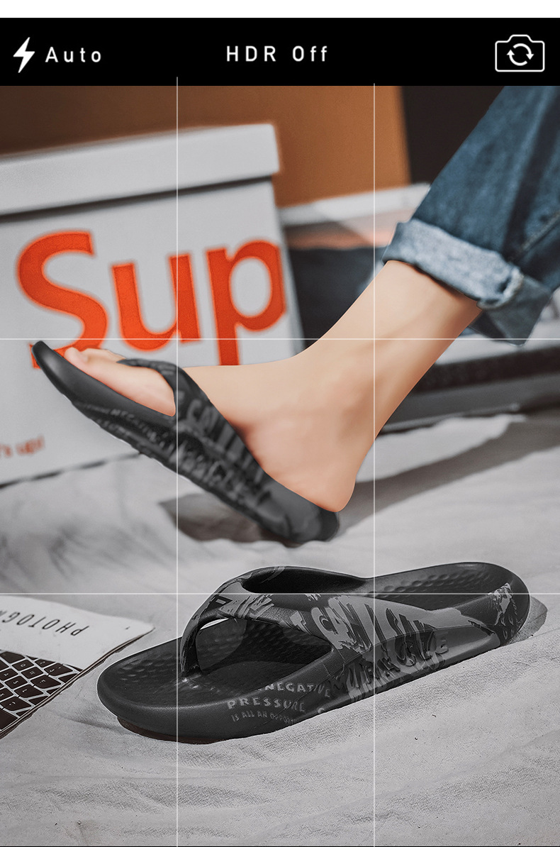 Summer men’s flip-flops