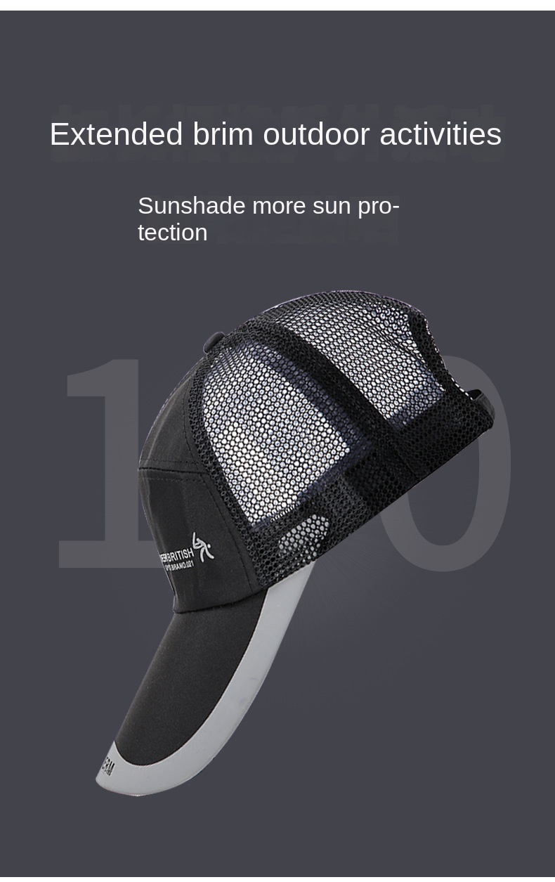 Summer outdoor breathable duck hat sun hat Sun hat baseball hat sun hat fisherman hat female wholesale