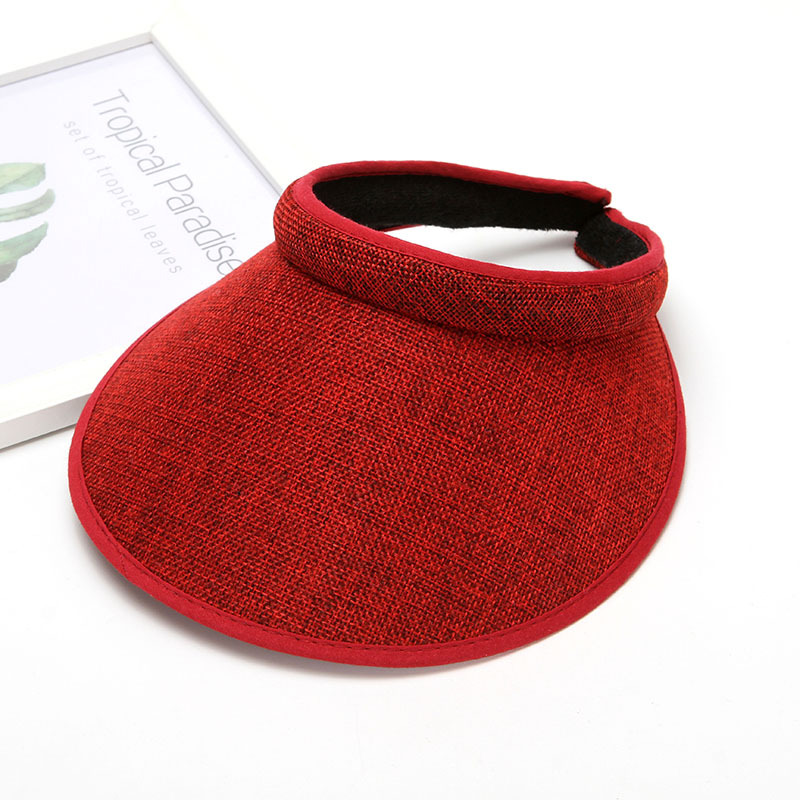 Summer sun hat Solid color sun hat
