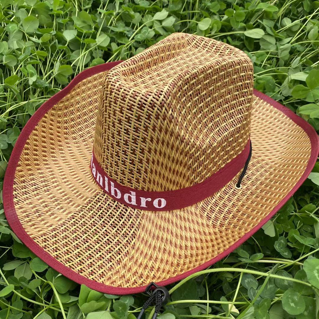 Summer sun hats for men and women farmers straw hats