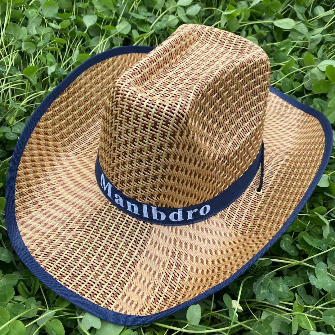 Summer sun hats for men and women farmers straw hats