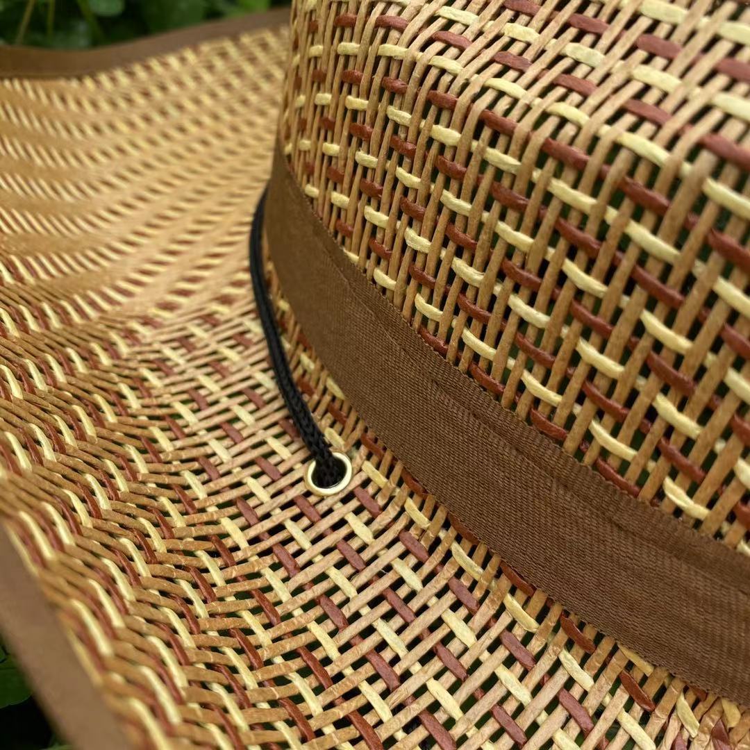 Summer sun hats for men and women farmers straw hats
