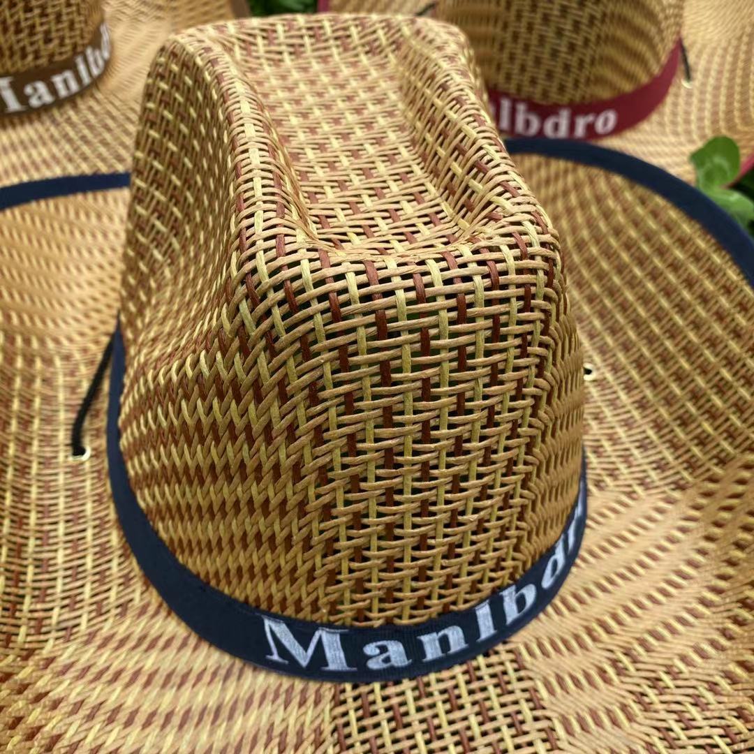 Summer sun hats for men and women farmers straw hats