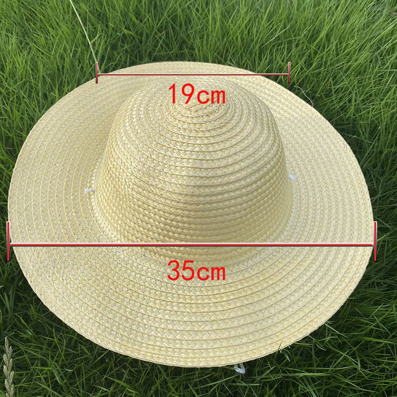 Summer sun hats for men and women farmers straw hats