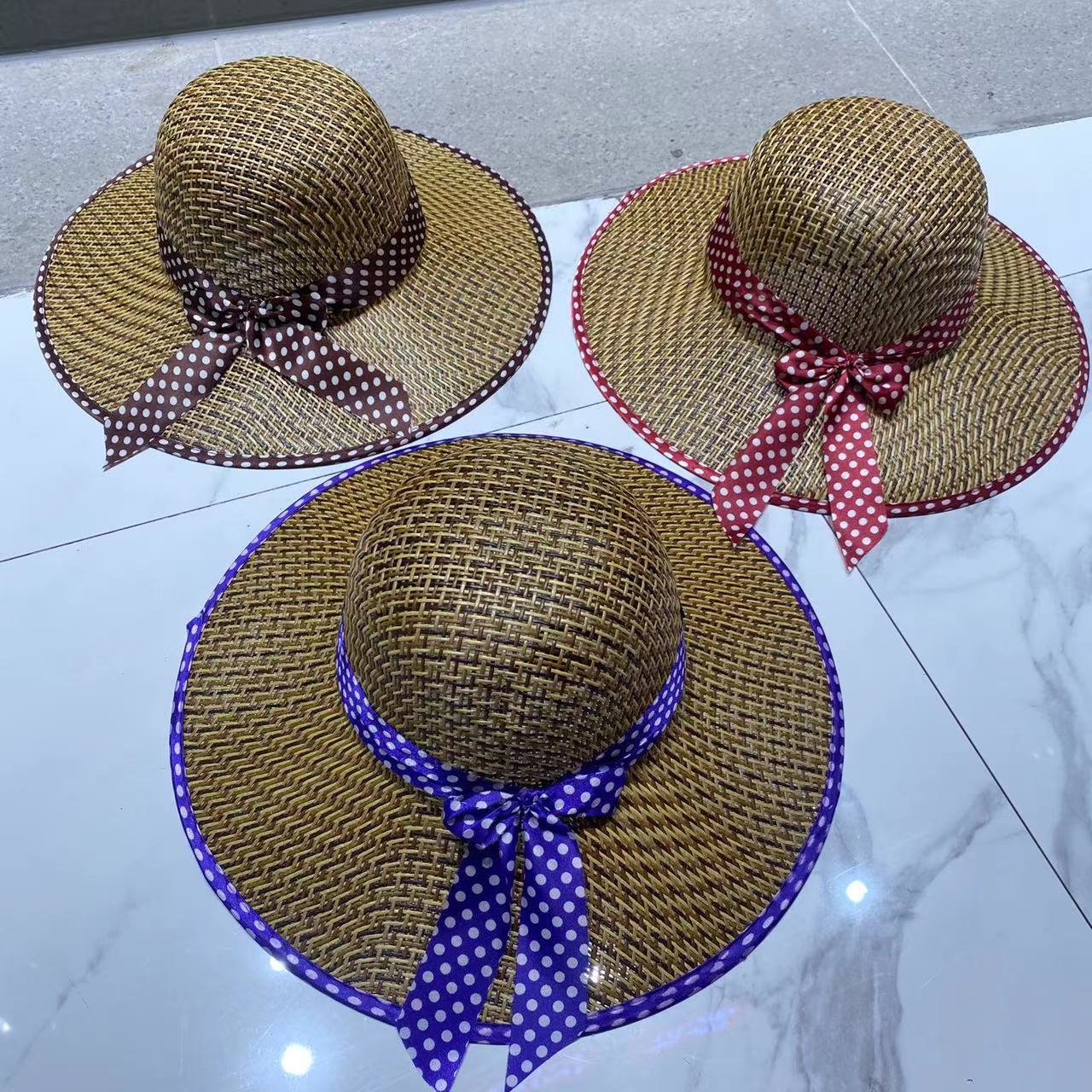 Summer sun hats for men and women farmers straw hats