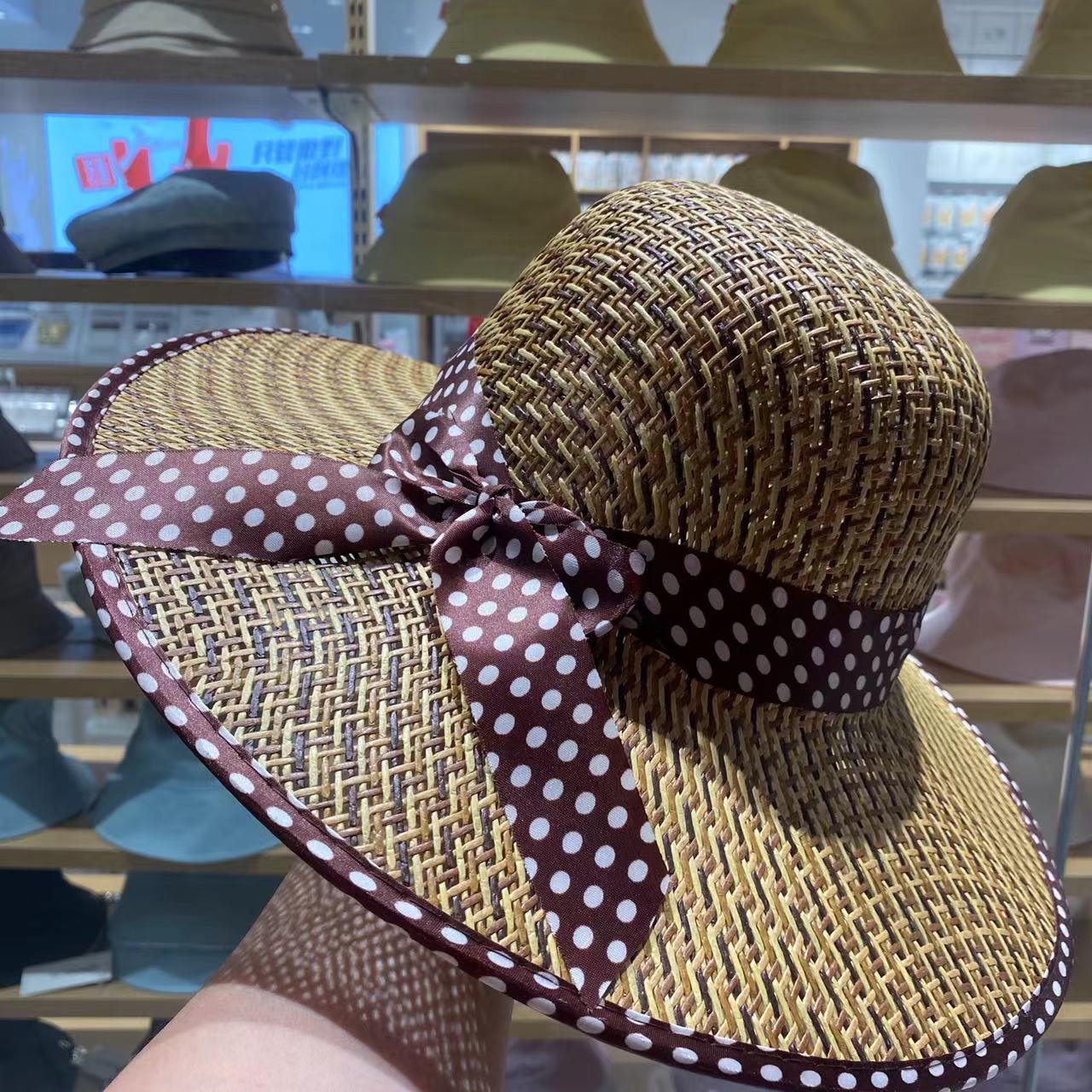 Summer sun hats for men and women farmers straw hats