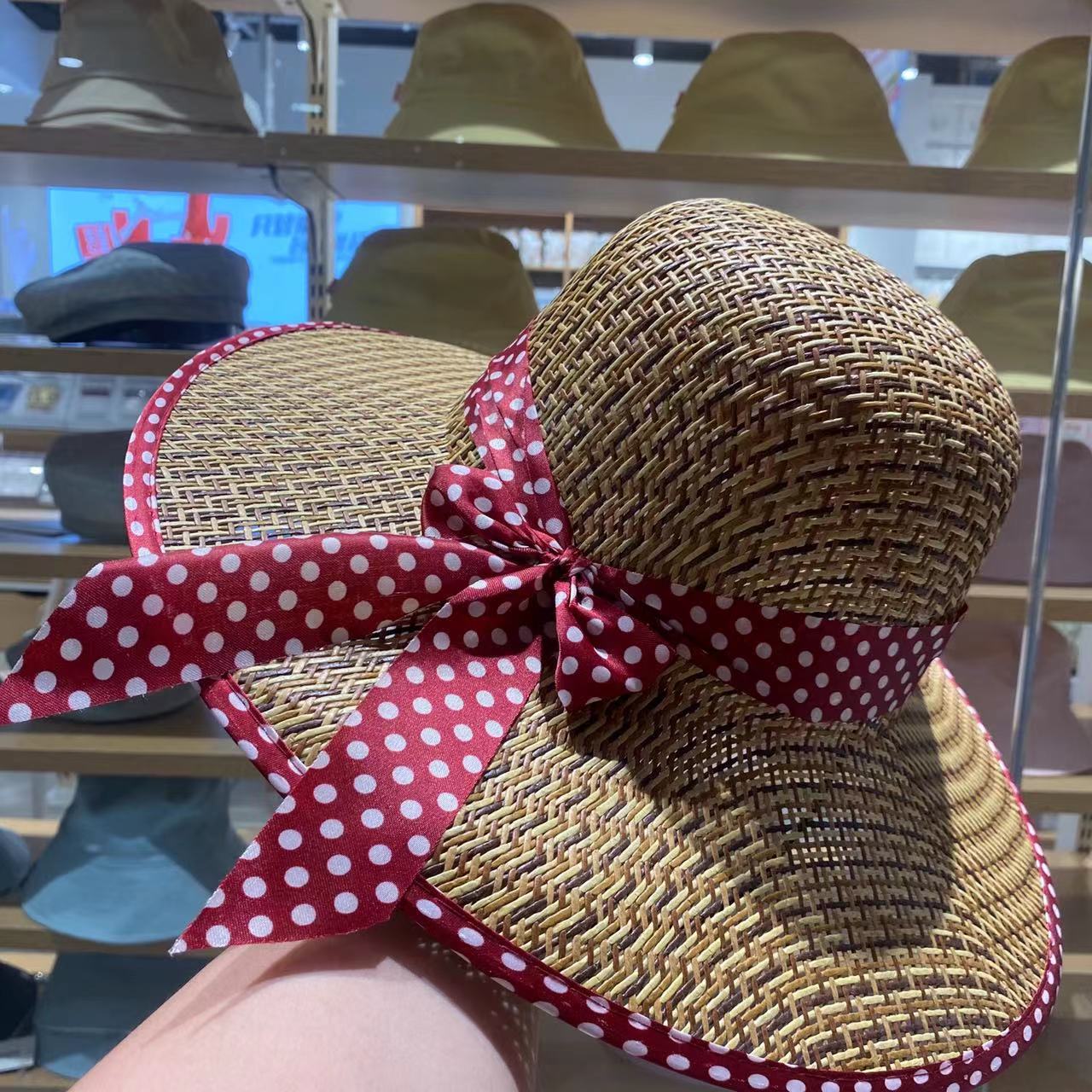 Summer sun hats for men and women farmers straw hats